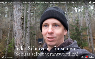 Sicherheit für das Bogenschiessen