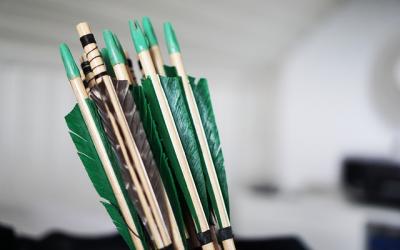 Pfeil – Befiederung